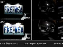 Interior LED Kit for 2007-2014 Toyota FJ Cruiser, Cool White Stage 2 Diode Dynamics