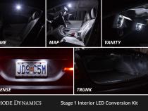Interior LED Kit for 2022-Present Toyota GR86/Subaru BRZ, Cool White Stage 1 Diode Dynamics