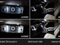 Interior LED Kit for 2008-2016 Ford Super Duty F250/F350, Cool White Stage 2 Diode Dynamics