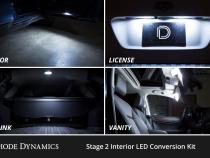 Interior LED Kit for 2003-2009 Toyota 4Runner, Cool White Stage 2 Diode Dynamics