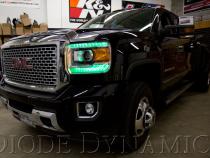 2014-2016 GMC Sierra RGBW DRL LED Boards Diode Dynamics