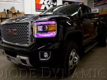 2014-2016 GMC Sierra RGBW DRL LED Boards Diode Dynamics