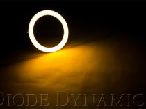 Halo Lights LED 70mm Amber Pair Diode Dynamics