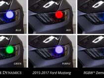 Multicolor Demon Eye Kit for 2015-2017 Ford Mustang Diode Dynamics