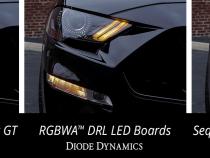 RGBWA DRL LED Boards for 2018-2023 USDM Ford Mustang