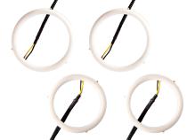 Halo Lights LED 70mm/90mm Amber Four Diode Dynamics