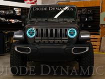 RGBW HD LED Halos for 2018-2021 Jeep JL Wrangler/Gladiator