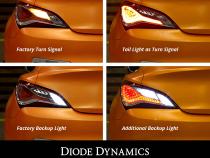 2013-2016 Hyundai Genesis Coupe Tail as Turn +Backup Module (USDM) Stage 2 Diode Dynamics