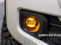 Elite Series Fog Lamps for 2007-2008 Toyota Solara Pair Cool White 6000K Diode Dynamics