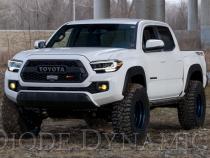Elite Series Fog Lamps for 2013-2021 Toyota Tacoma Pair Yellow 3000K Diode Dynamics