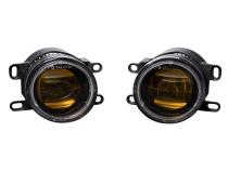 Elite Series Fog Lamps for 2011-2013 Lexus IS350 Pair Yellow 3000K Diode Dynamics