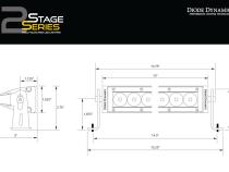 SS12 Driving Light Kit for 2014-2021 Toyota Tundra, White Driving