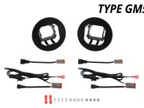 Type MR Fog Light Mounting Brackets Diode Dynamics