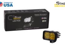 Stage Series 2 Inch LED Pod, Sport Yellow Combo Standard ABL Each