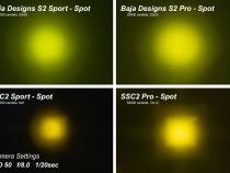 Stage Series 2 Inch LED Pod, Sport Yellow Combo Standard ABL Each
