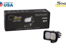 Stage Series 2 Inch LED Pod, Sport White Flood Standard ABL Each