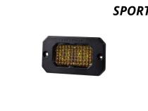 Stage Series 2 Inch LED Pod, Sport Yellow Fog Flush ABL Each