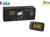 Stage Series 2 Inch LED Pod, Pro Yellow Fog Flush ABL Each