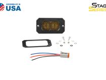 Stage Series 2 Inch LED Pod, Pro Yellow Fog Flush ABL Each