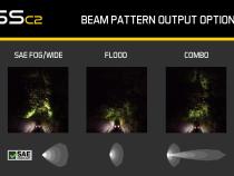 Stage Series 2 Inch LED Pod, Pro Yellow Fog Flush ABL Each