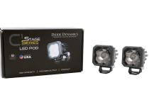 Stage Series C1 LED Pod Pro White Wide Standard RBL Pair Diode Dynamics