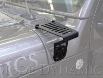 SS3 Cowl LED Bracket Kit for 2018-2021 Jeep JL Wrangler/Gladiator, White Sport