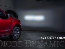 SS3 LED Ditch Light Kit for 2015-2020 Ford F-150 Sport Yellow Combo Diode Dynamics