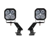 SS3 LED Ditch Light Kit for 2019-2021 Ford Ranger, Sport White Combo Diode Dynamics