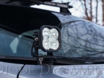 SS3 LED Ditch Light Kit for 2015-2021 Subaru WRX/STi, Pro Yellow Combo Diode Dynamics