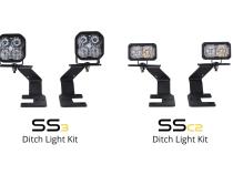 SS3 LED Ditch Light Kit for 2015-2021 Chevrolet Colorado, Pro White Combo Diode Dynamics