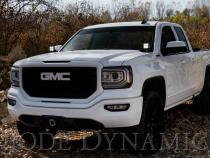 SSC2 LED Ditch Light Kit for 2014-2019 GMC Sierra 1500, Pro White Combo Diode Dynamics
