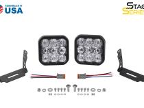 SS5 LED Pod Sport White Combo Pair Diode Dynamics