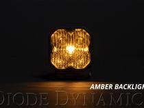 SS3 Pro ABL Yellow SAE Fog Standard Single Diode Dynamics