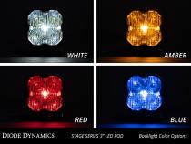 SS3 Max RBL White Flood Standard Single Diode Dynamics