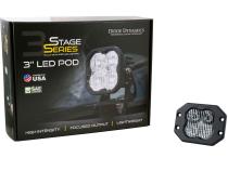 SS3 Sport ABL White SAE Fog Flush Single Diode Dynamics