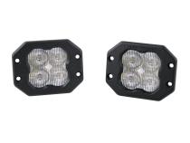 SS3 Pro ABL White SAE Fog Flush Pair Diode Dynamics