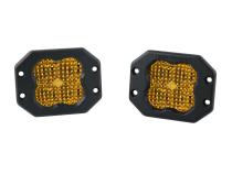 SS3 Pro ABL Yellow Flood Flush Pair Diode Dynamics