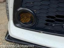 SS3 LED Fog Light Kit for 2016-2021 Honda Civic Yellow SAE Fog Max w/ Backlight Diode Dynamics