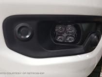 SS3 LED Fog Light Kit for 2019-2021 Ram 1500 (non-LED) White SAE Fog Pro w/ Backlight Diode Dynamics