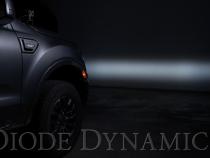 SS3 LED Fog Light Kit for 2019-2021 Ford Ranger Yellow SAE Fog Pro w/ Backlight Diode Dynamics