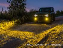 SS3 LED Fog Light Kit for 2021 Ford Bronco (w/ Standard Bumper) White SAE Fog Max w/ Backlight Diode Dynamics