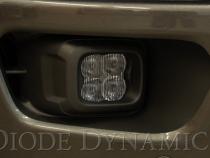 SS3 LED Fog Light Kit for 2019-2021 Ford Ranger Yellow SAE Fog Max w/ Backlight Diode Dynamics