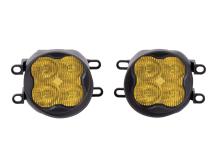 SS3 LED Fog Light Kit for 2012-2015 Toyota Tacoma Yellow SAE Fog Max w/ Backlight Diode Dynamics