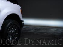 SS3 LED Fog Light Kit for 2017-2021 Ford Super Duty White SAE Fog Pro w/ Backlight Diode Dynamics