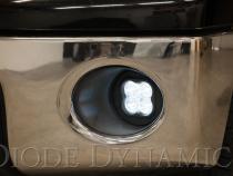 SS3 LED Fog Light Kit for 2007-2013 Toyota Tundra Yellow SAE Fog Sport w/ Backlight Diode Dynamics