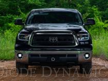SS3 LED Fog Light Kit for 2007-2013 Toyota Tundra Yellow SAE Fog Sport w/ Backlight Diode Dynamics