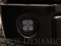 SS3 LED Fog Light Kit for 2006-2010 Ford F-150 White SAE Fog Pro w/ Backlight Diode Dynamics