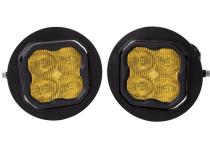 SS3 LED Fog Light Kit for 2011-2014 Ford F-150 Yellow SAE Fog Pro w/ Backlight Diode Dynamics