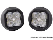 SS3 LED Fog Light Kit for 2007-2013 Chevrolet Avalanche Yellow SAE Fog Sport w/ Backlight Diode Dynamics