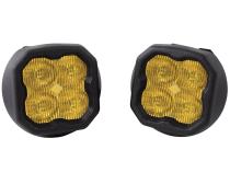 SS3 LED Fog Light Kit for 2007-2014 Chevrolet Tahoe Yellow SAE Fog Sport w/ Backlight Diode Dynamics
